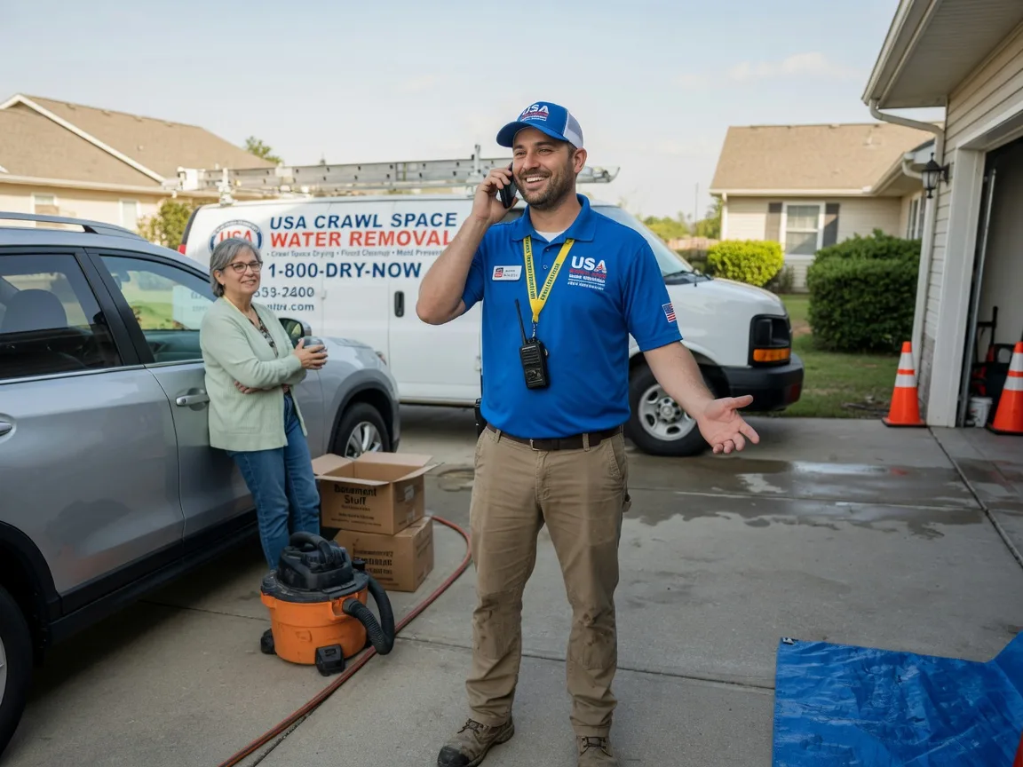 Crawl Space Water Removal Cottontown, TN FAQs